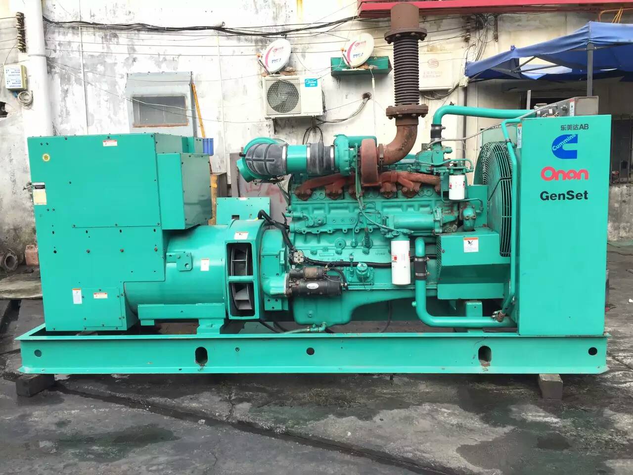 姜堰租赁发电机-柴油发电机不正常冒烟的原因